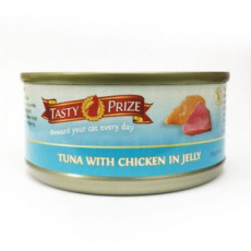 Tasty Prize Tuna with Chicken in Jelly 吞拿魚＋雞 70g X 24 
